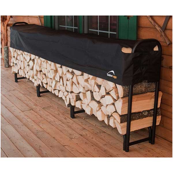 Firewood Rack-in-a-Box Heavy Duty with Cover, 12' - Image 2