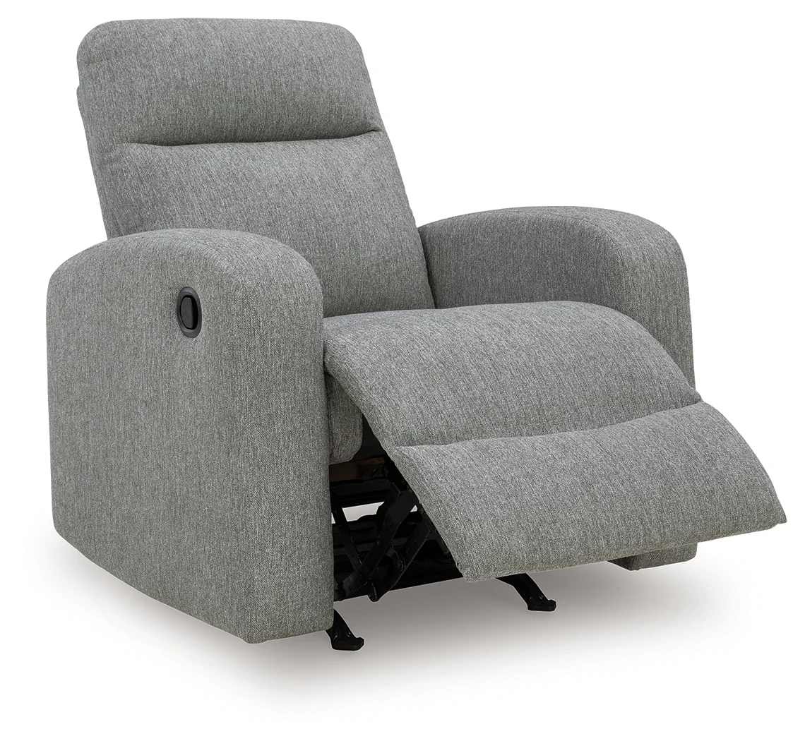 Gauntlet Sterling Chenille Recliner - Image 3