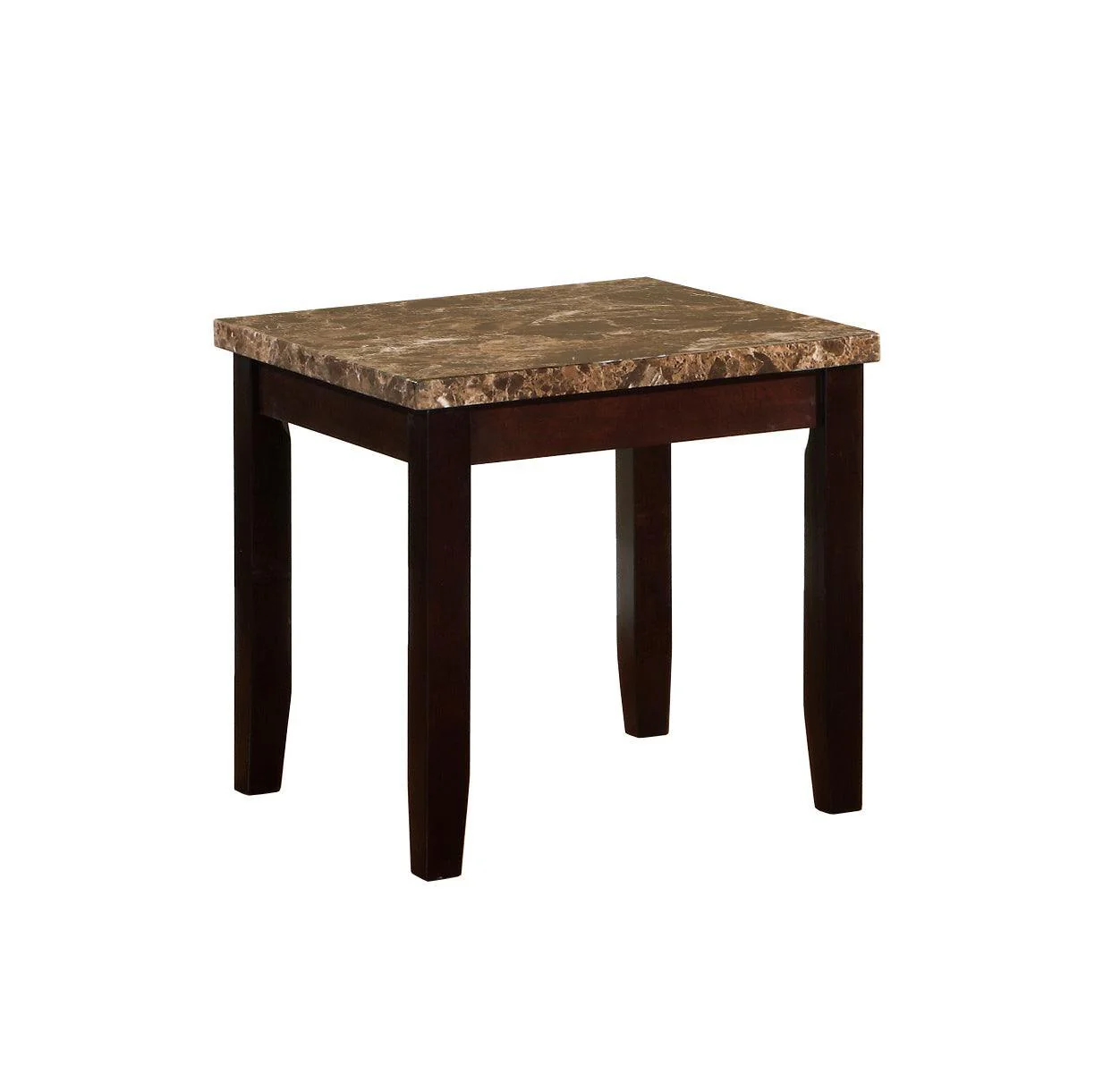 Ferrara Dark Brown 3-Piece Coffee Occasional Table Set - Image 3