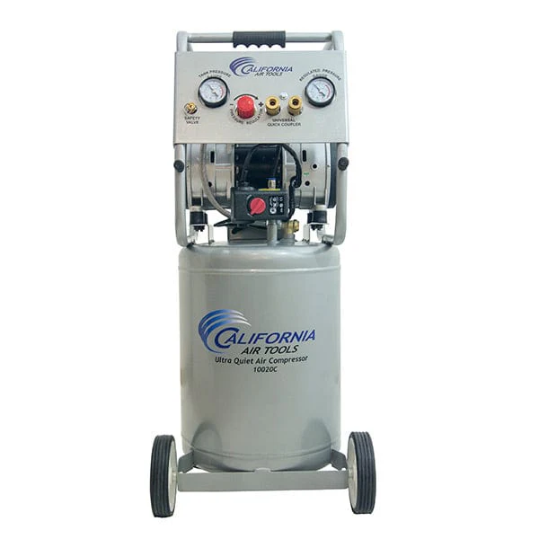 2HP 10 Gallon Oil-Free Steel Tank Air Compressor - Ultra Quiet - Image 2