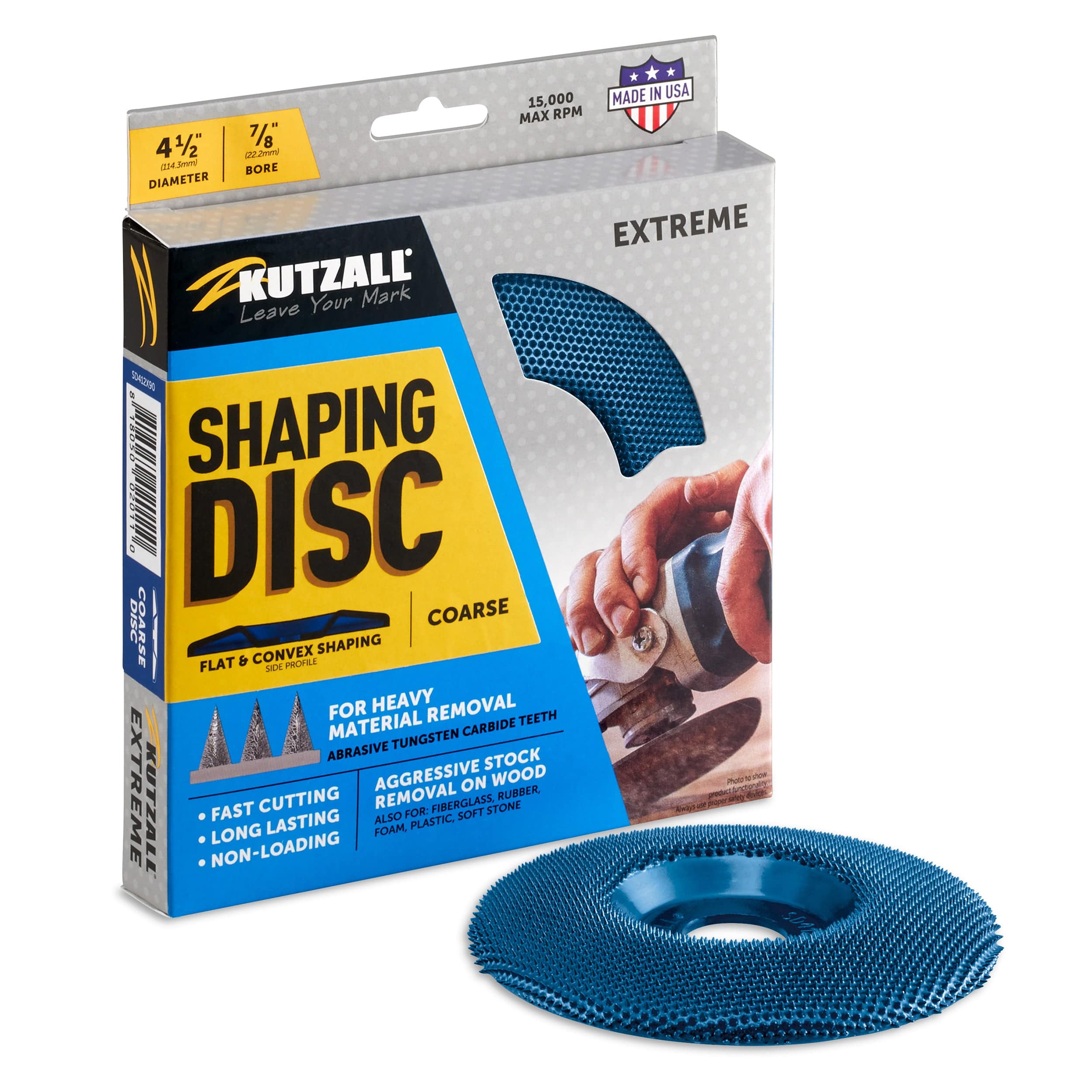 Extreme Shaping Disc - 4-1/2" Diameter - Coarse - Image 2