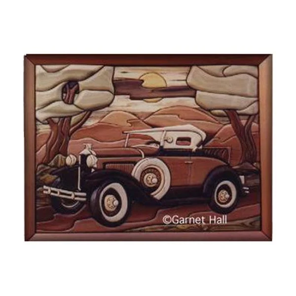 Model A Roadster Intarsia Pattern - Image 1