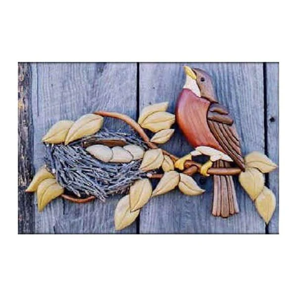 Robin Intarsia Pattern - Image 1