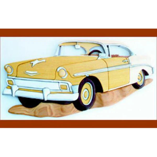 ’56 Chevy Intarsia Pattern