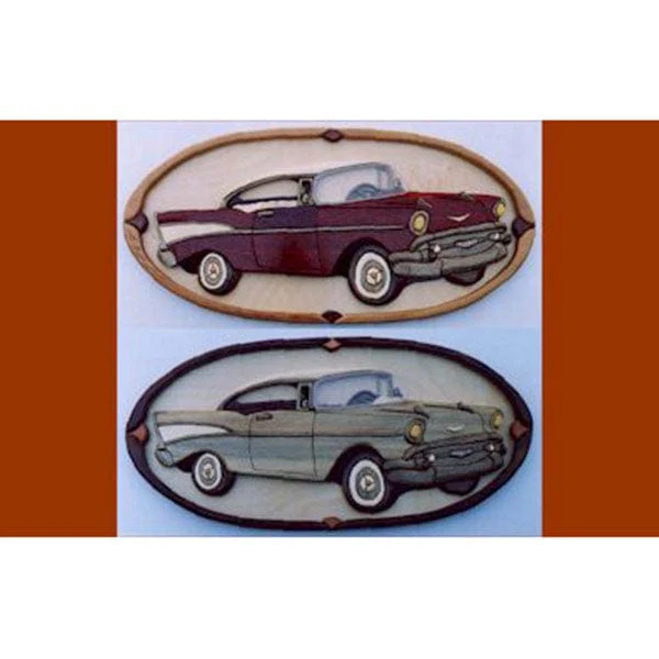 ’57 Chevy Intarsia Pattern