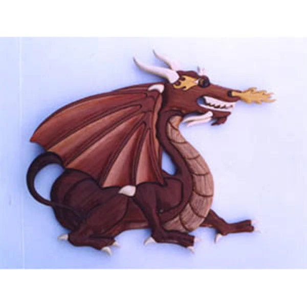 Dragon Intarsia Pattern - Image 1
