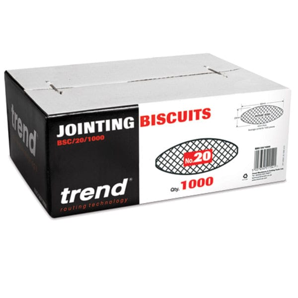 Wood Biscuits – Size No. 20 - 1000-Piece - Image 1