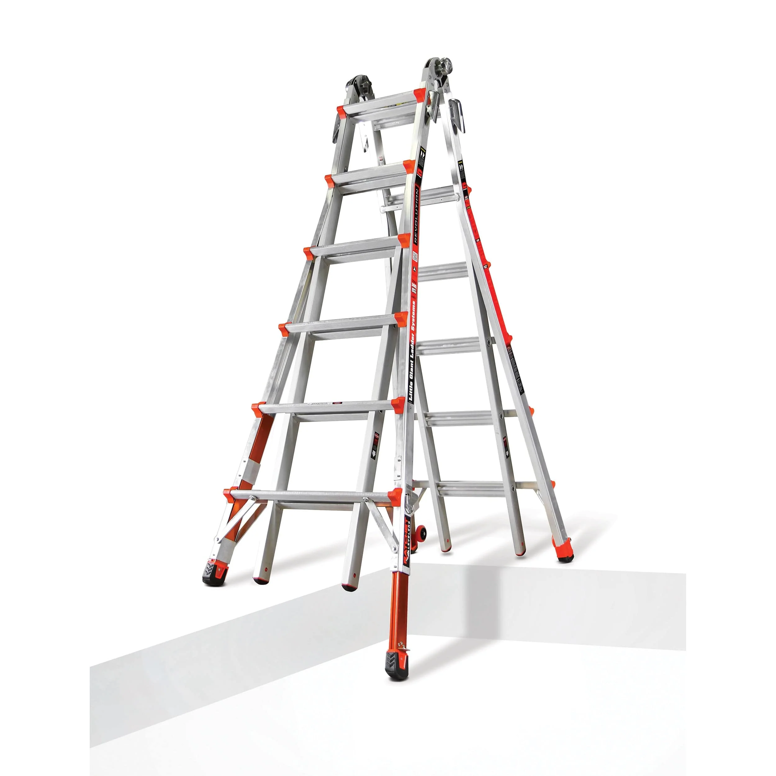 Revolution Ladder 26′ with Built-In Ratchet Leveler Option