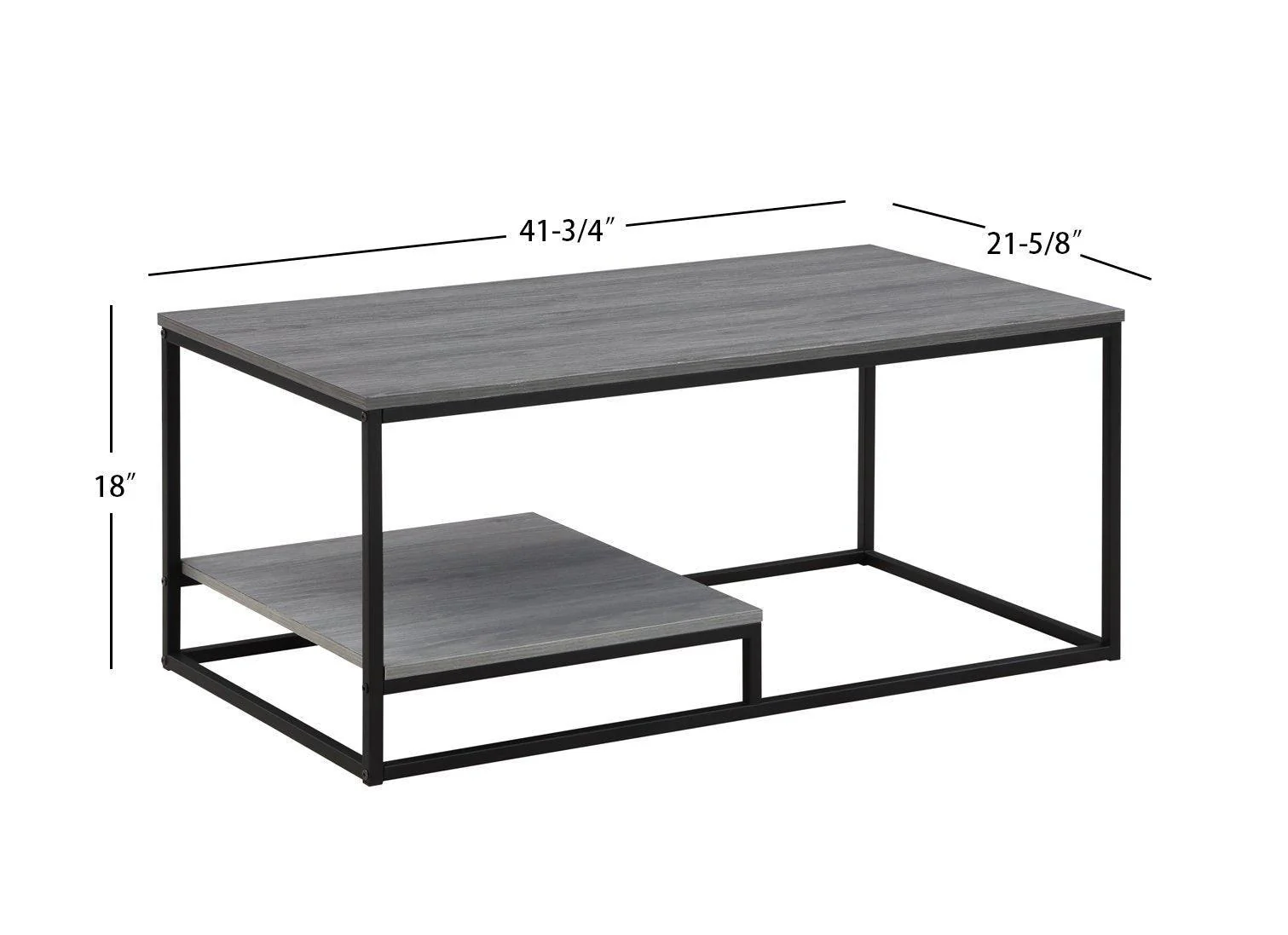 Macon Design With Line  Piece Coffee Table Set - Image 3