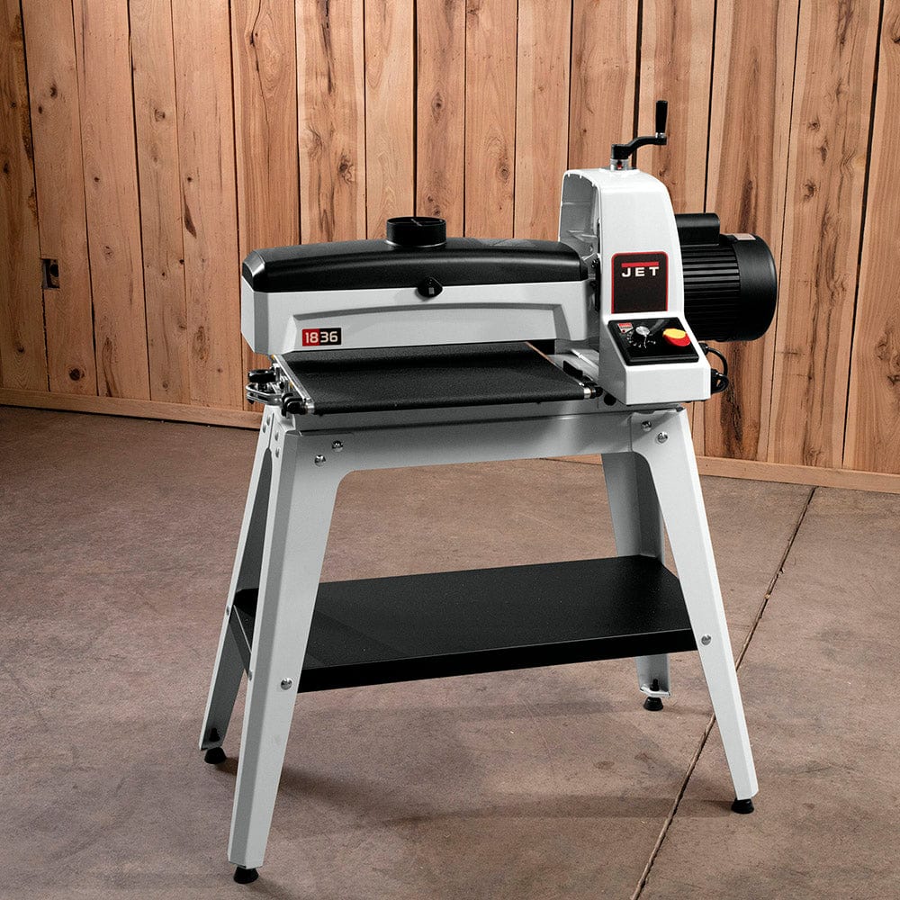 18" Drum Sander with Open Stand  - 1-3/4 HP 1 Ph 115V - JWDS-1836 - Image 3
