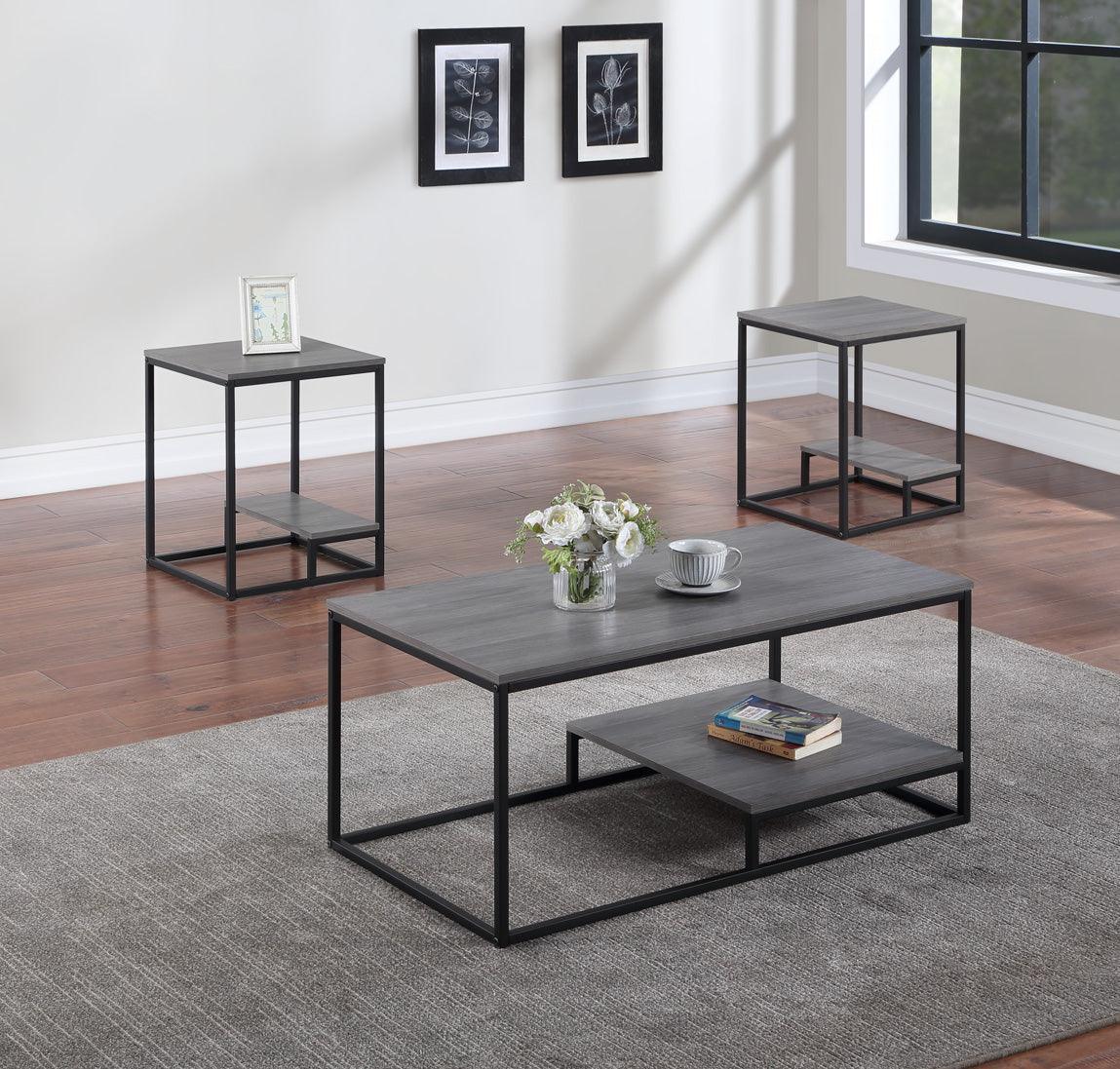 Macon Design With Line  Piece Coffee Table Set - Image 1