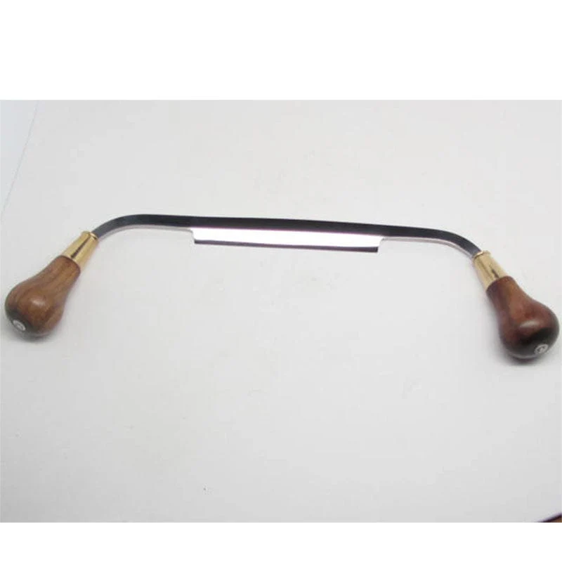 4.5" Draw Knife w/Leather Sheath - Image 1