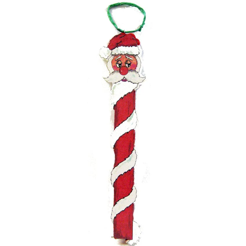 Santa Ornament  Woodworking Pattern and Picture