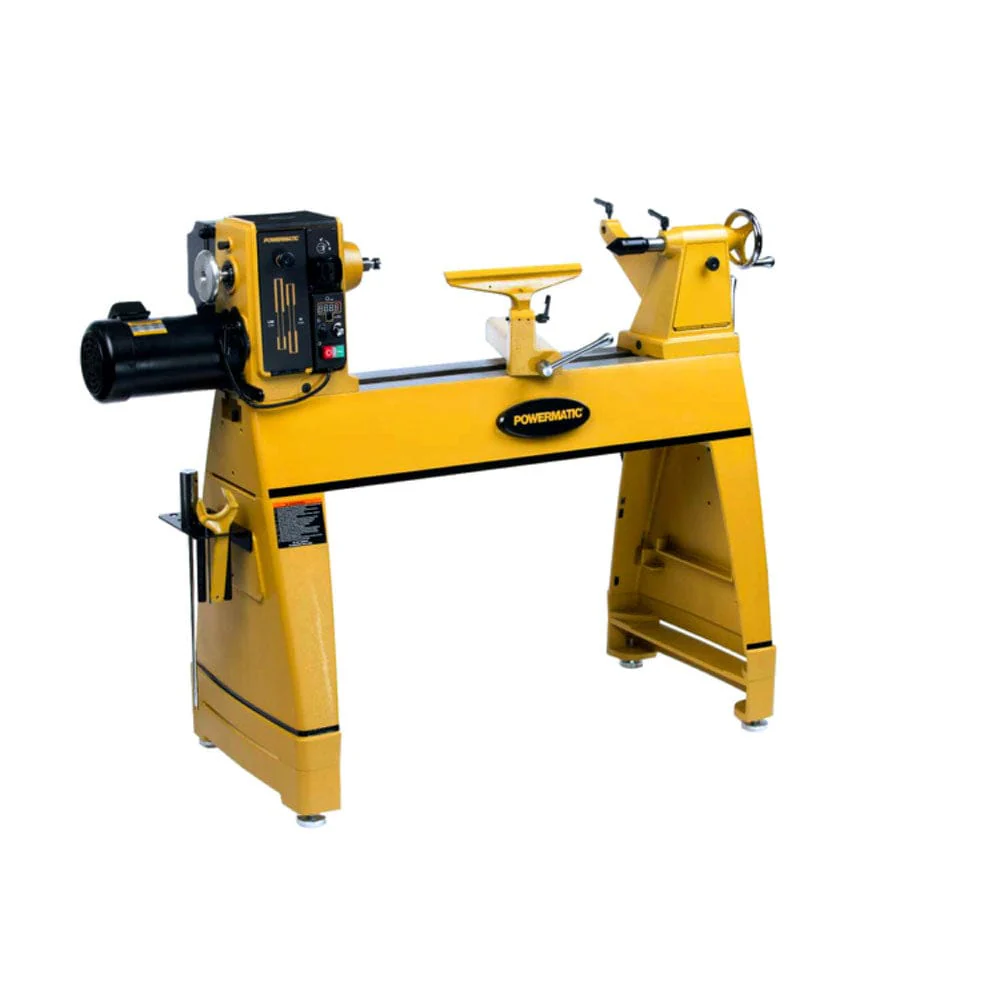 20″ x 35″ Woodworking Lathe with 6″ Risers – 2 HP 1 Ph 220V – 3520C