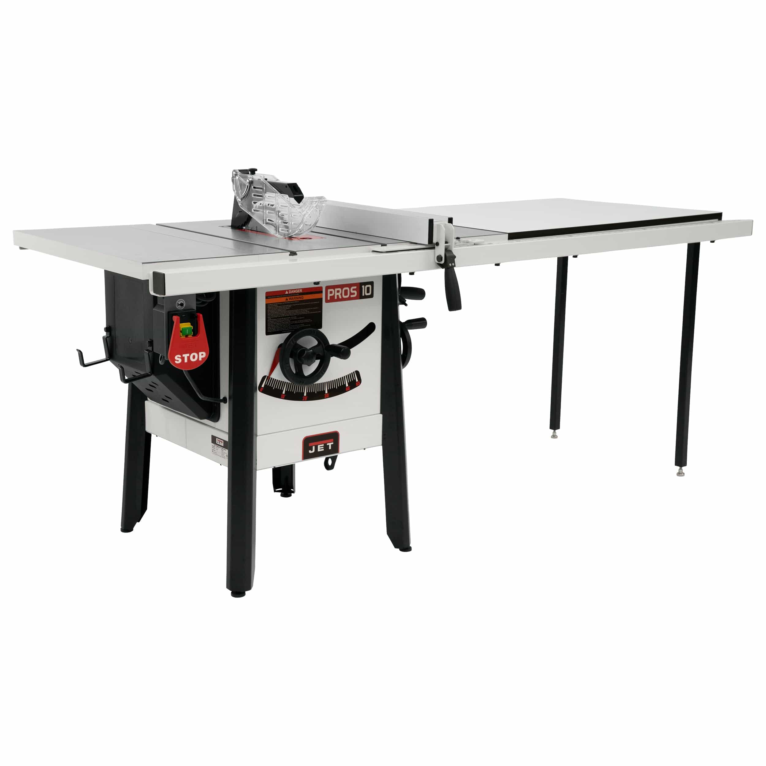 ProShop II 10" Table Saw with Cast Wings and 52" Rip Capacity - 1-3/4 HP 1 Ph 115V - JPS-10 - Image 1