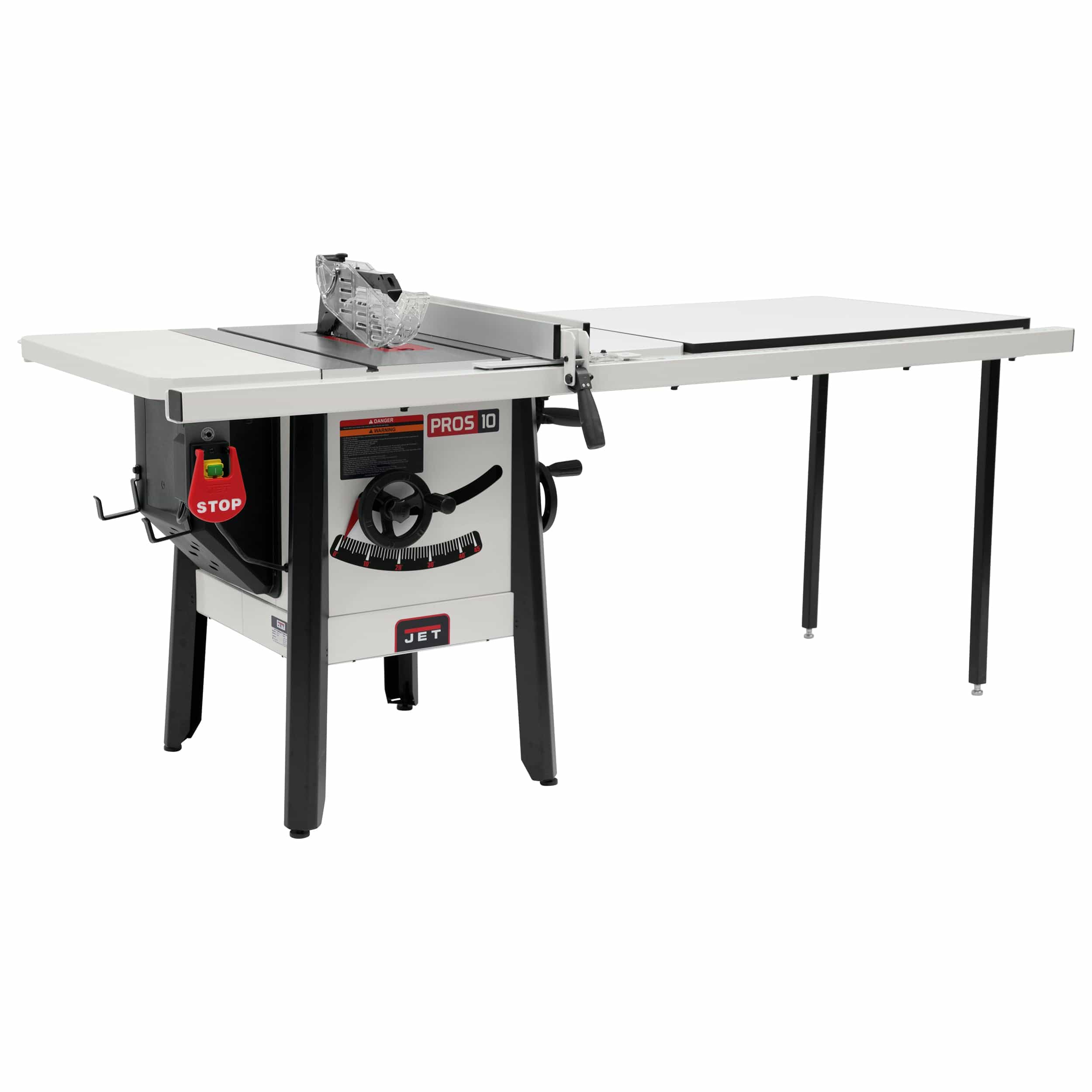 ProShop II 10" Table Saw with Stamped Steel Wings and 52" Rip Capacity - 1-3/4 HP 1 Ph 115V - JPS-10 - Image 1