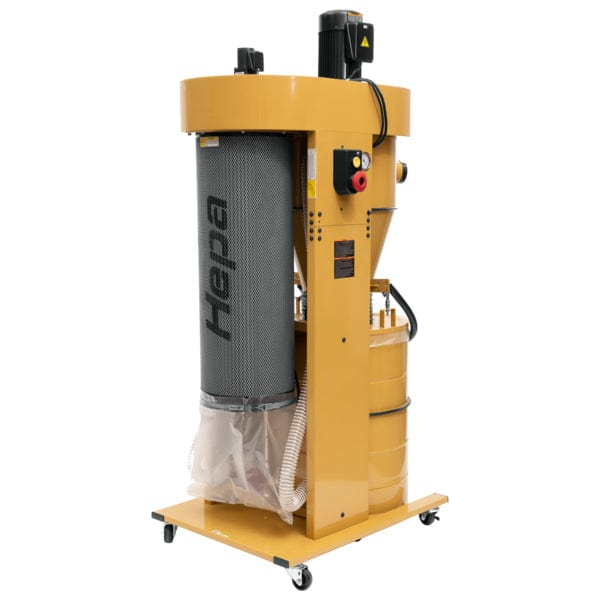 Cyclonic Dust Collector with HEPA Filter Kit – 3 HP 1 Ph 230V – PM2200