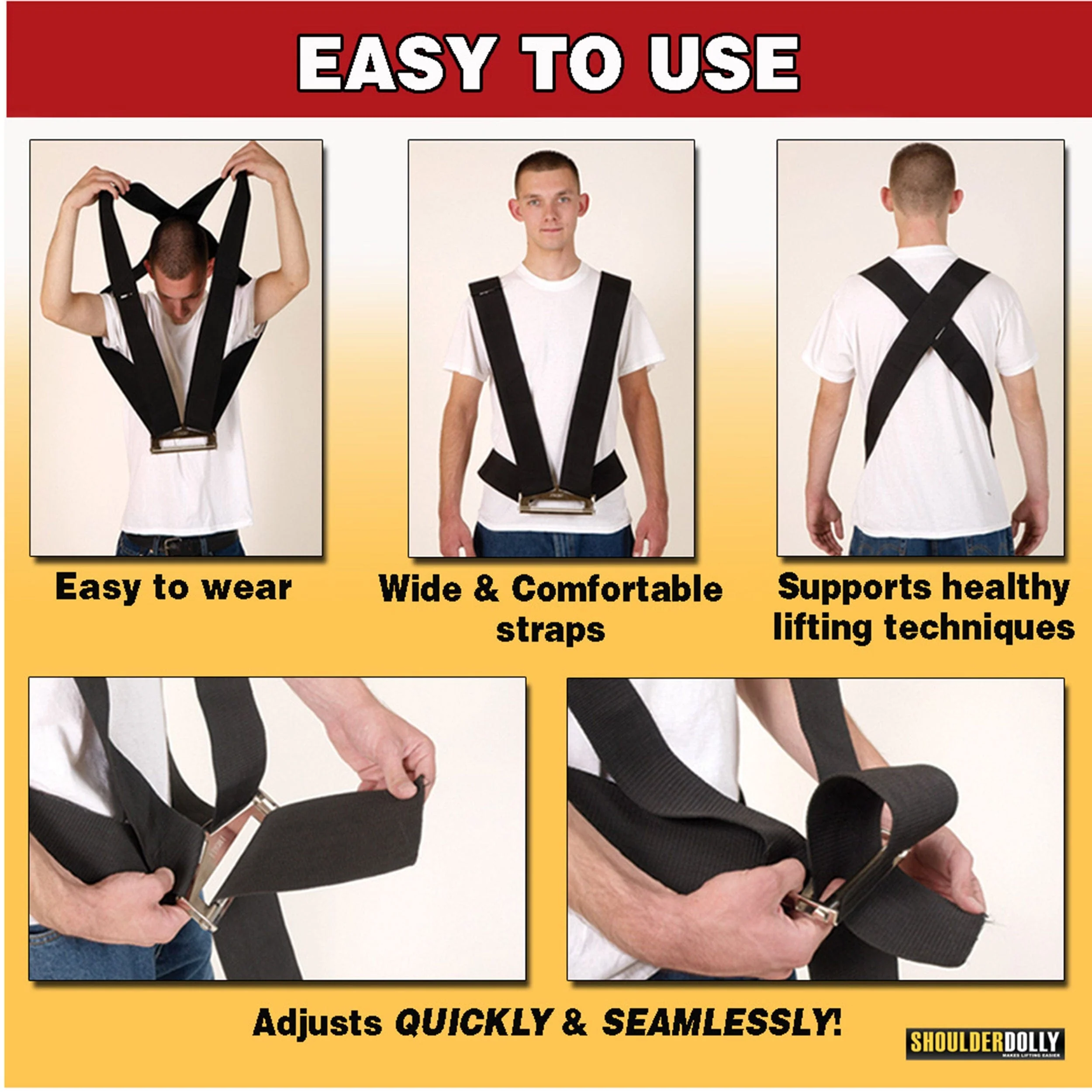 ShoulderDolly Lifting and Moving Strap - Image 2