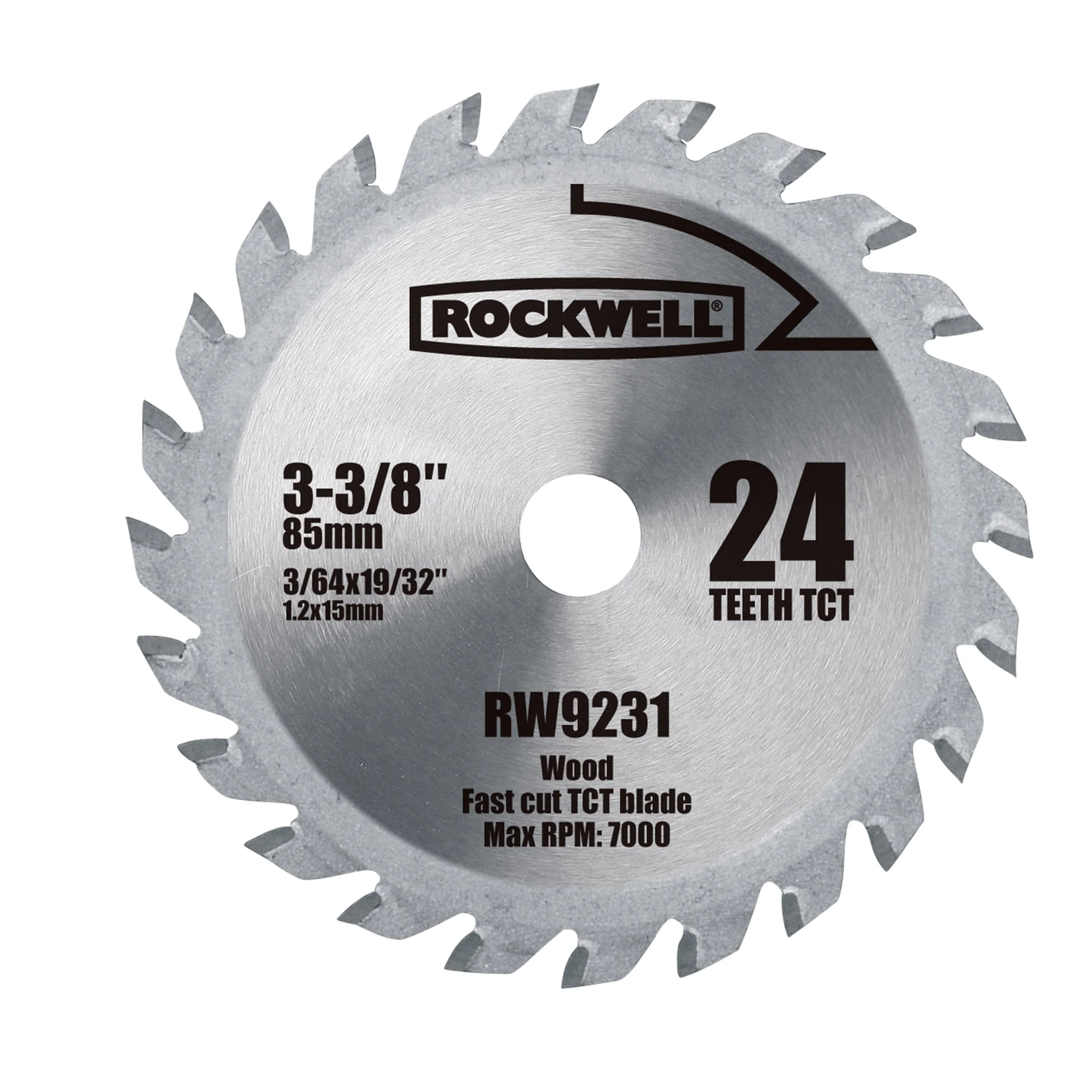 Versacut 3 3/8" 24T Carbide-tipped Blade - Image 1