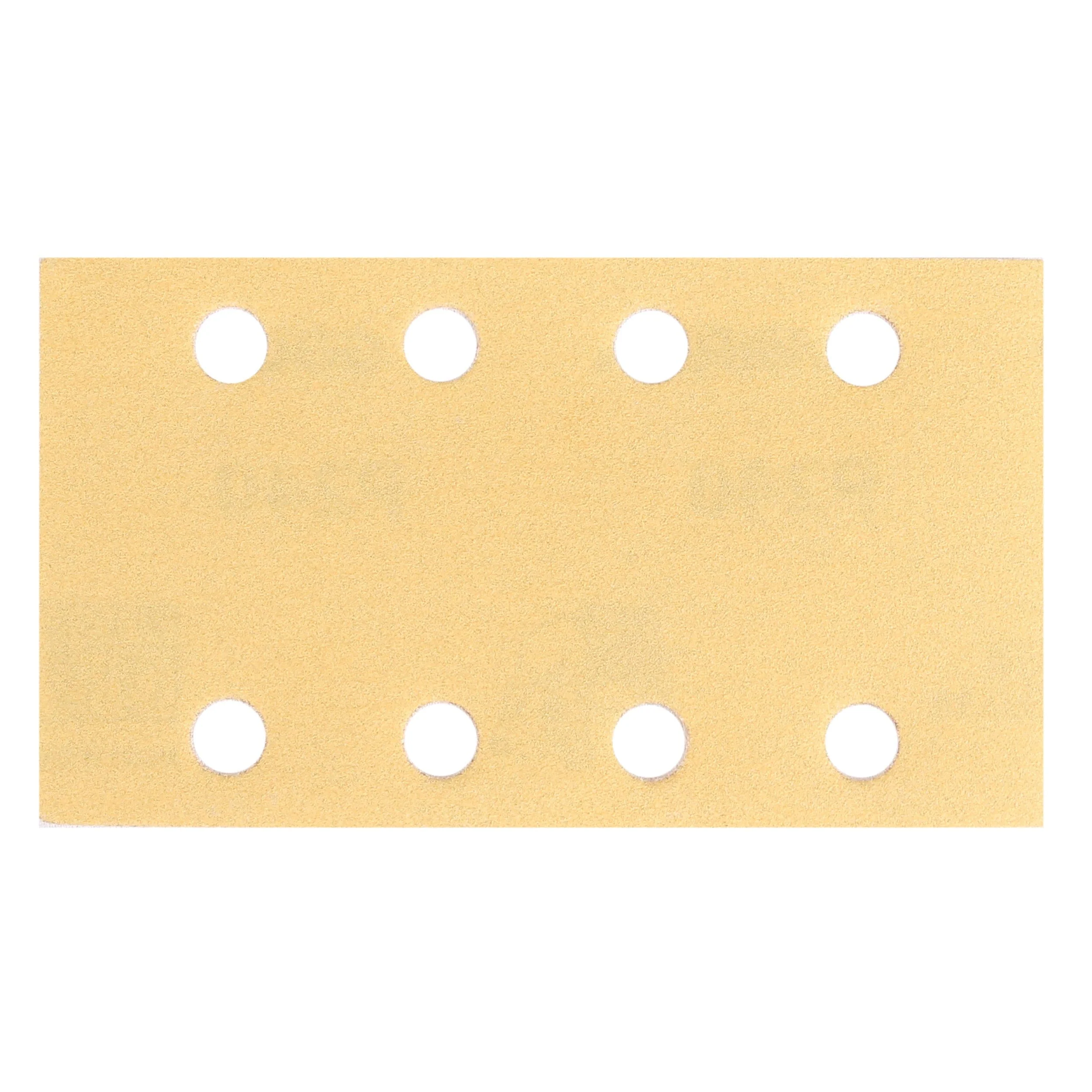 Gold 3" x 5" Grip Sandpaper - 8H - 50 Sheets/Box - Image 1