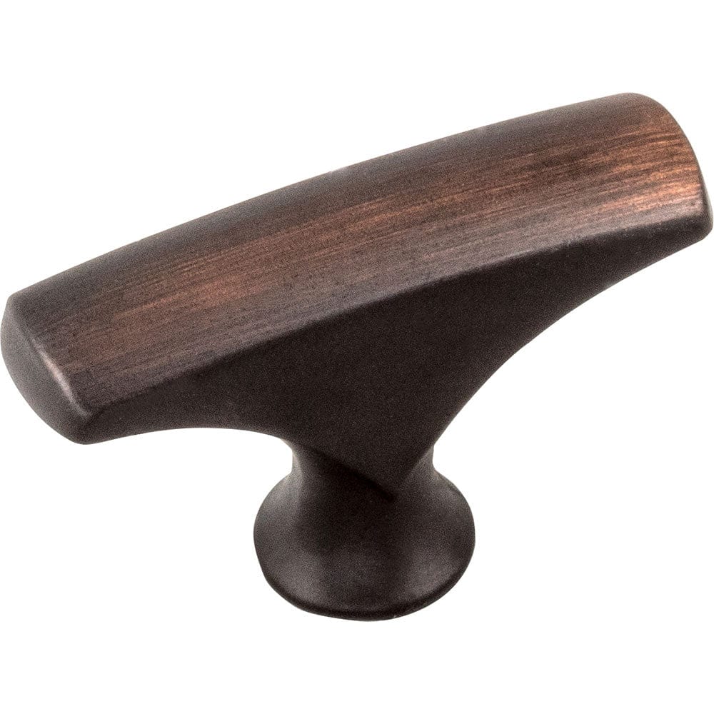 Zinc Die Cast Cabinet Knob, 1-5/8" Diameter Brushed Oil Rubbed Bronze - Image 1