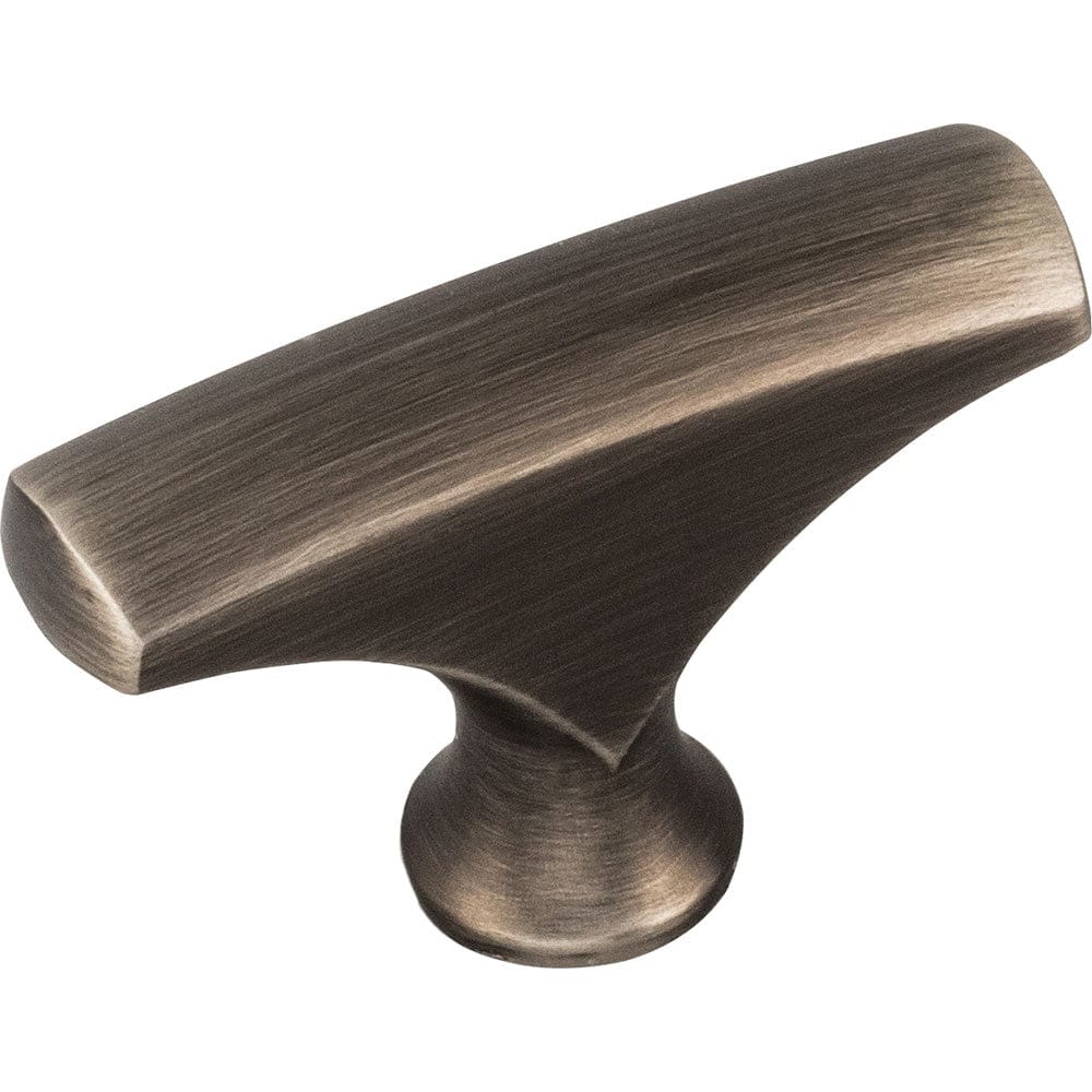 Zinc Die Cast Cabinet Knob, 1-5/8″ Diameter  Brushed Pewter