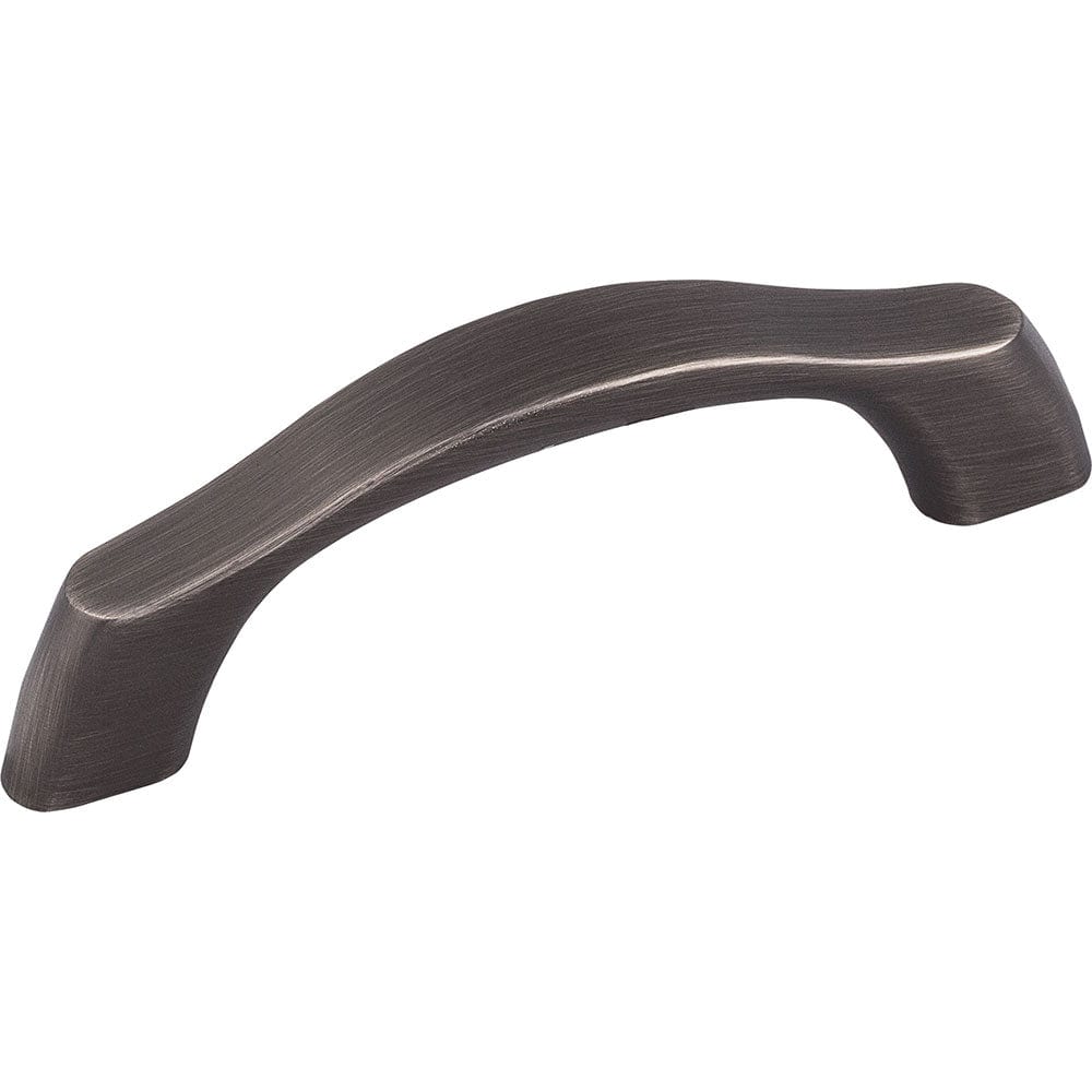 Cabinet Pull 3" C/C O.L.,   WITH 4-1/16" O.L.,    Brushed Pewter - Image 1