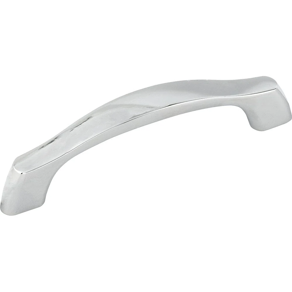 Cabinet Pull, 96 mm C/C with 4-7/8" O.L.,  Polished Chrome - Image 2