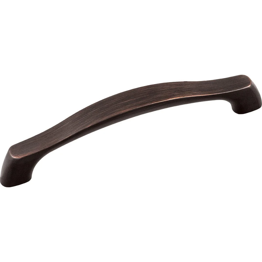 Cabinet Pull, 128mm C/C, 6-1/8" O.L.,  Brushed Oil Rubbed Bronze - Image 2