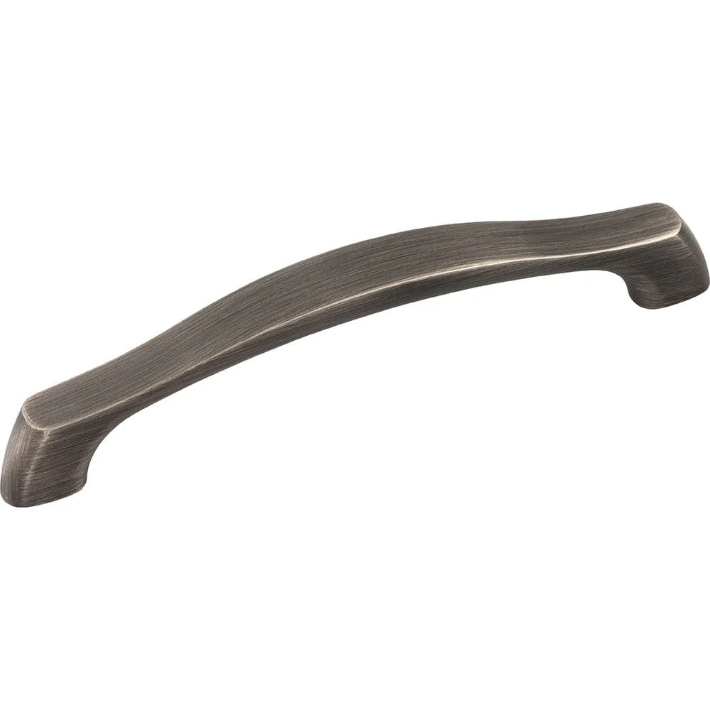 Cabinet Pull, 128mm C/C, 6-1/8" O.L.,   Brushed Pewter - Image 1
