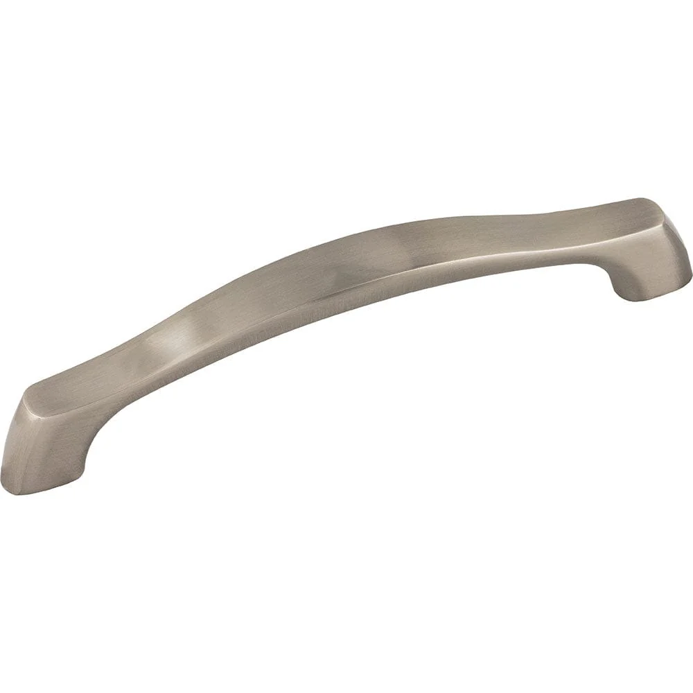 Cabinet Pull, 128mm C/C, 6-1/8" O.L.,  Satin Nickel - Image 1