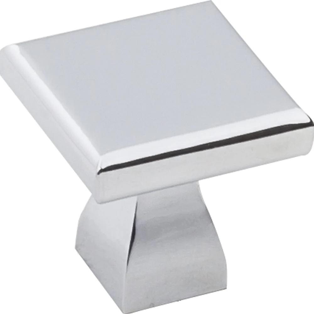 Hadly Knob 1" O.L.,  Polished Chrome - Image 1