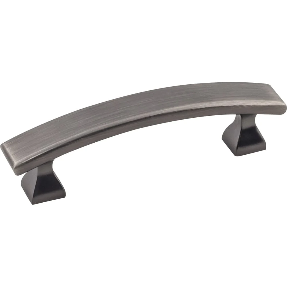 Hadly Pull, 3" C/C, Brushed Pewter - Image 1