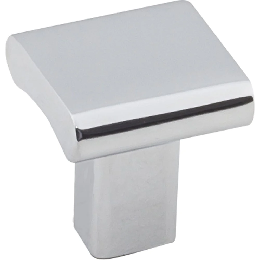 Park Knob 1" O.L., Polished Chrome - Image 1