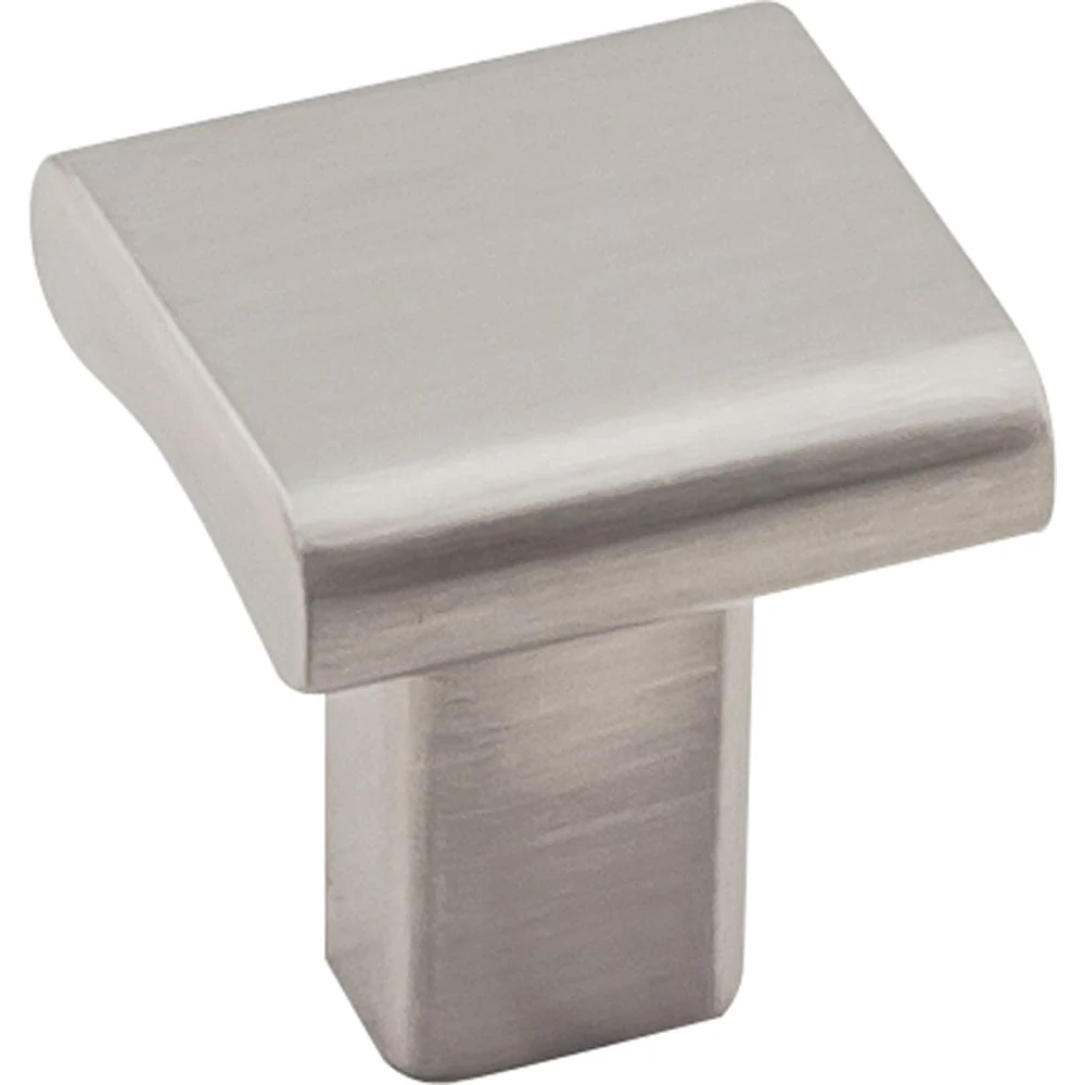 Park Knob 1" O.L., Satin Nickel - Image 1