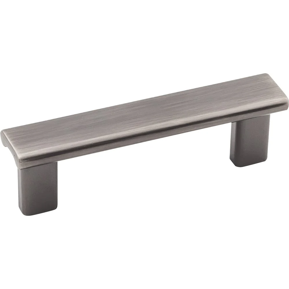 Park Pull, 3" C/C, Brushed Pewter - Image 1