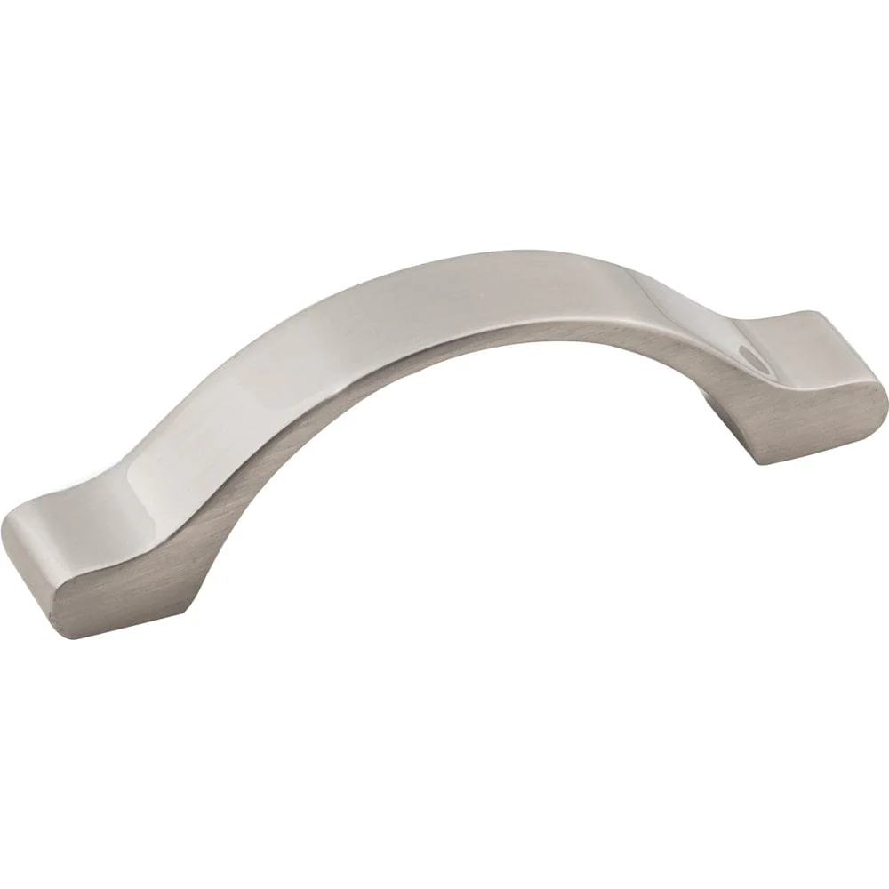 Seaver Pull, 3″ C/C, Satin Nickel