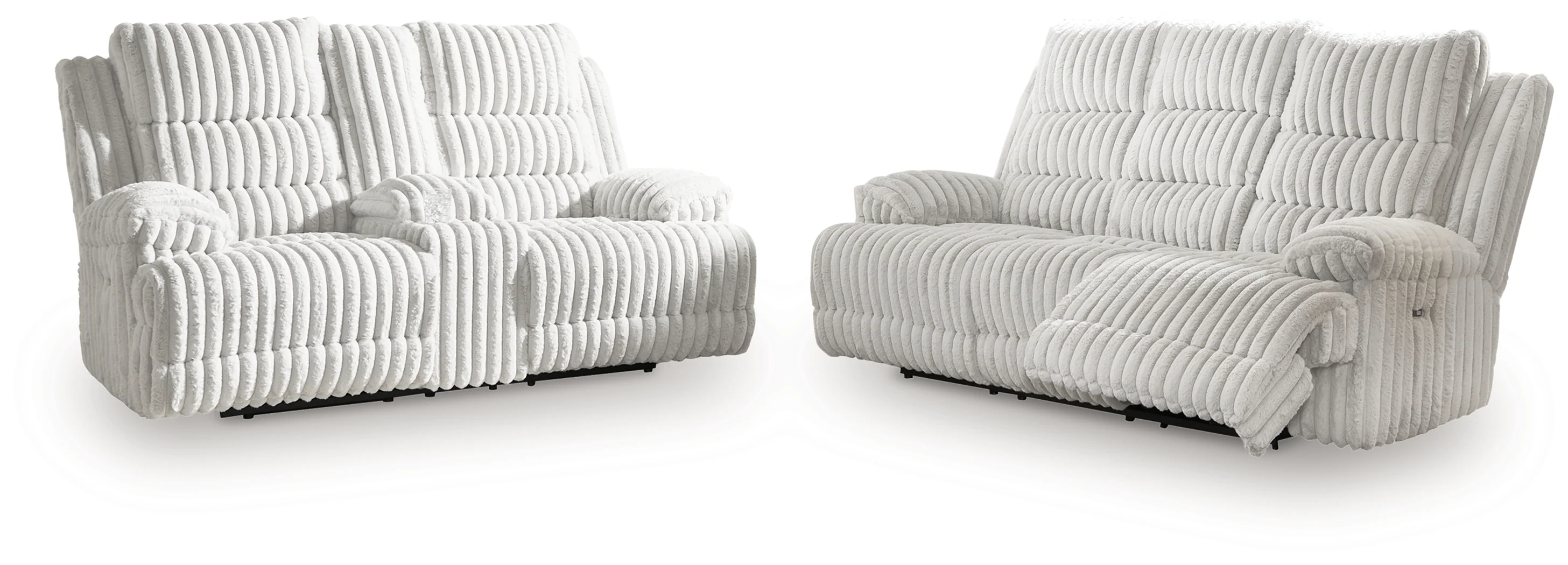 Rhines Alloy Falls Sofa and Loveseat - Image 3