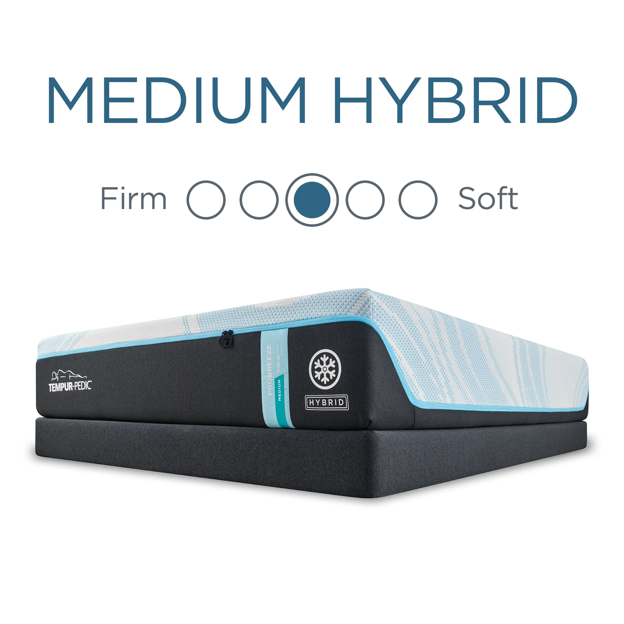 Tempur-Pedic® TEMPUR-ProBreeze® Medium Hybrid Mattress - Image 2
