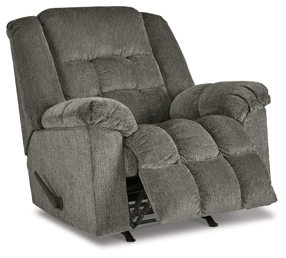 Kegler Putty Chenille Recliner - Image 3