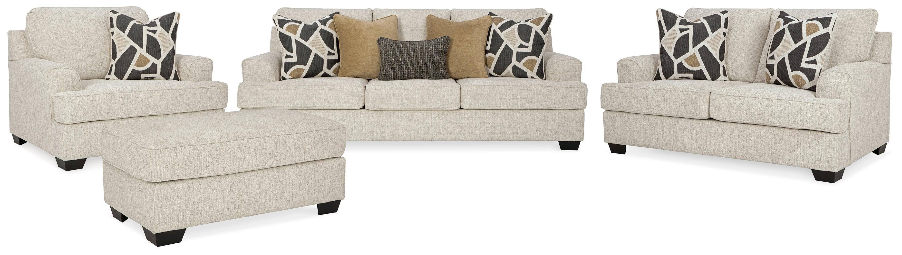 Heartcort Quartz Sofa, Loveseat, Chair and Ottoman - Image 2
