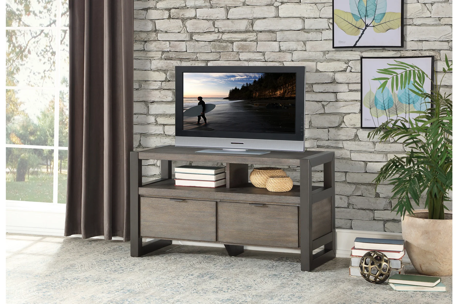 Prudhoe Gray TV Stand - Image 3