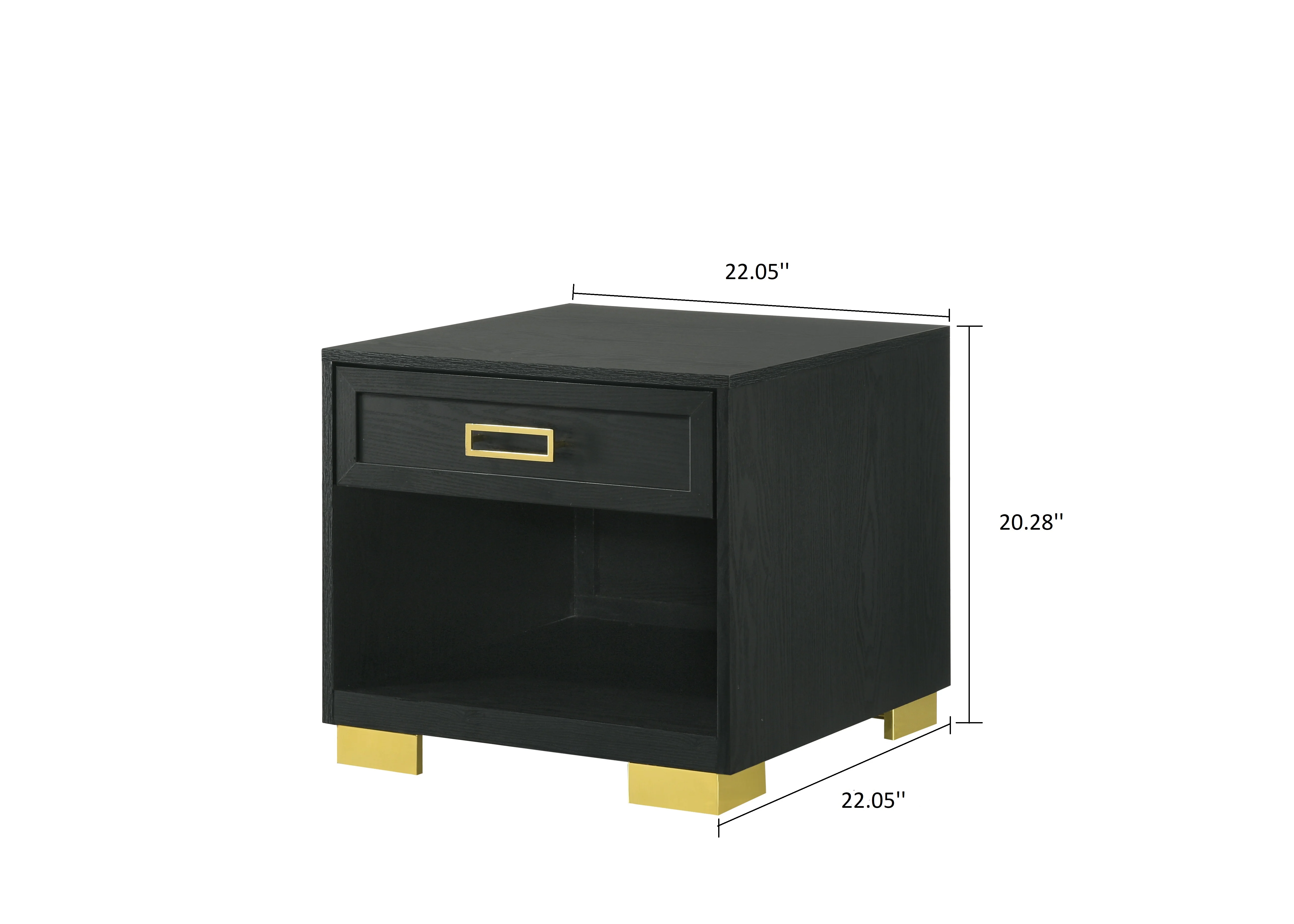 Pepe Black End Table - Image 2