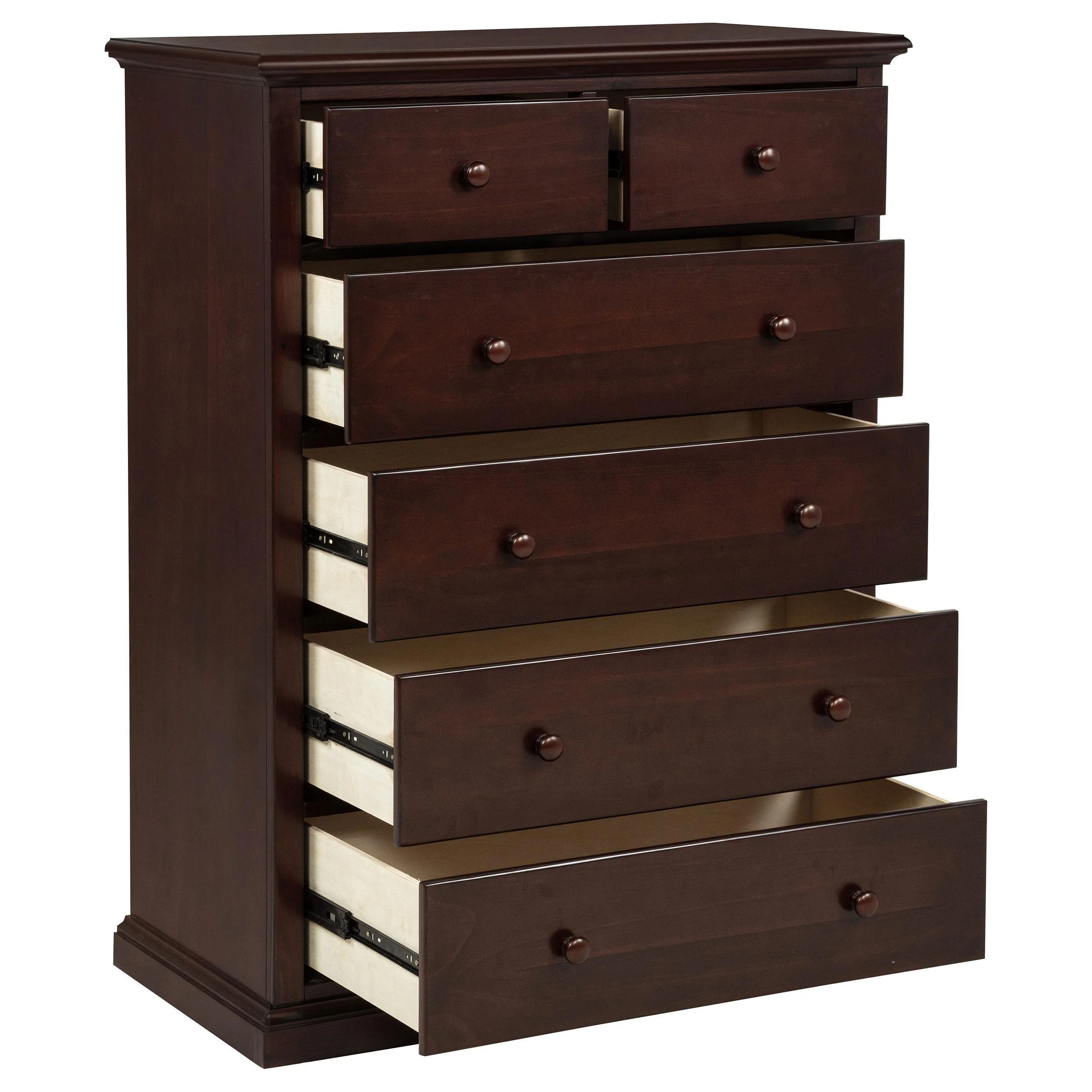Sumerlin 6-drawer Bedroom Chest of Drawers Cappuccino - Image 3