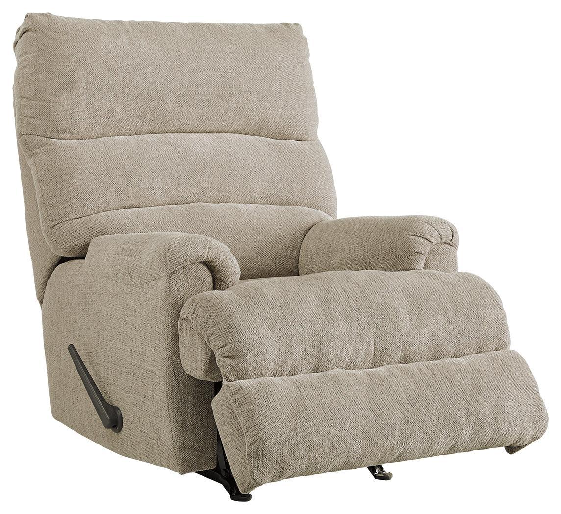 Man Fort Dusk Chenille Recliner - Image 3