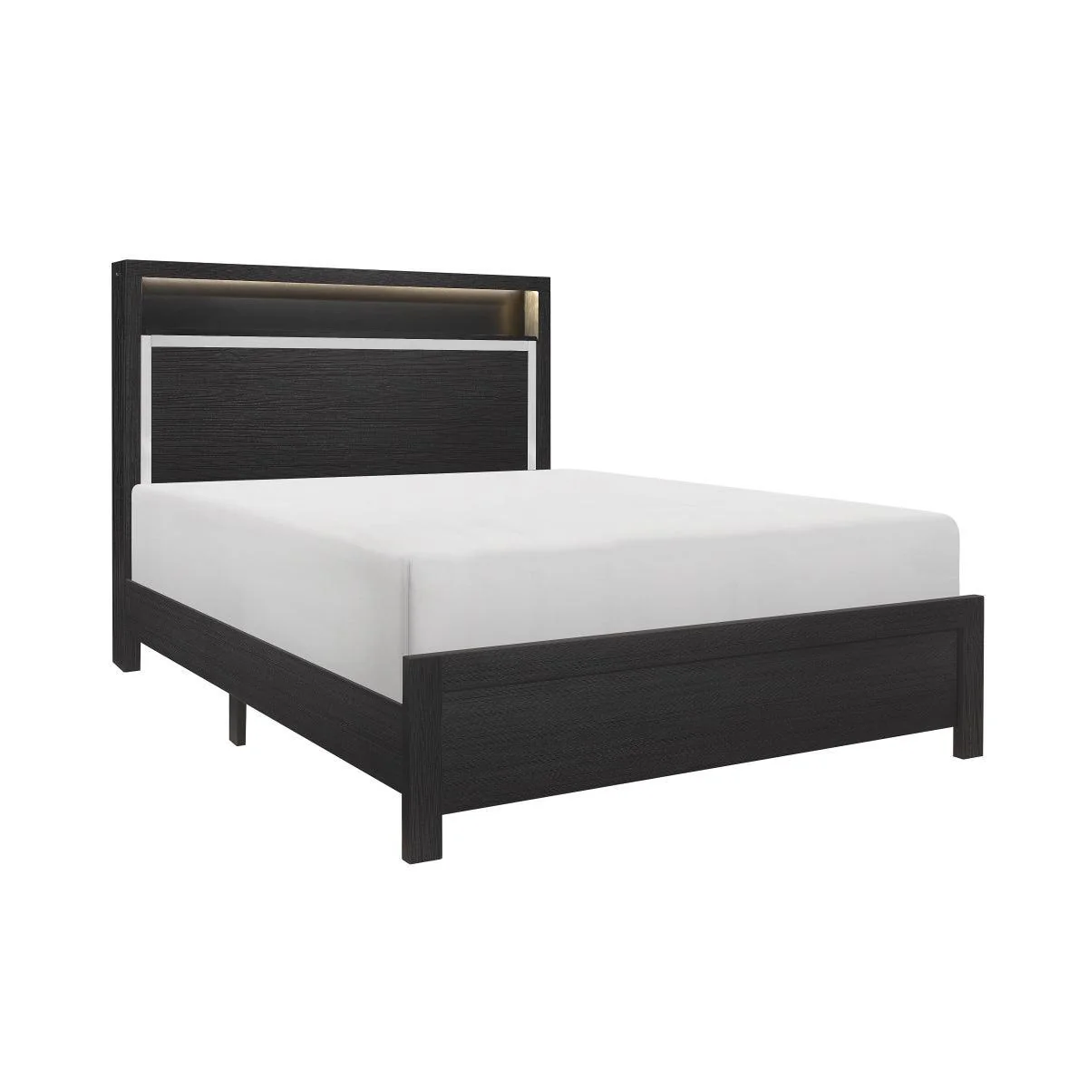 Melamine Bookcase LED Twin Bed - Image 2