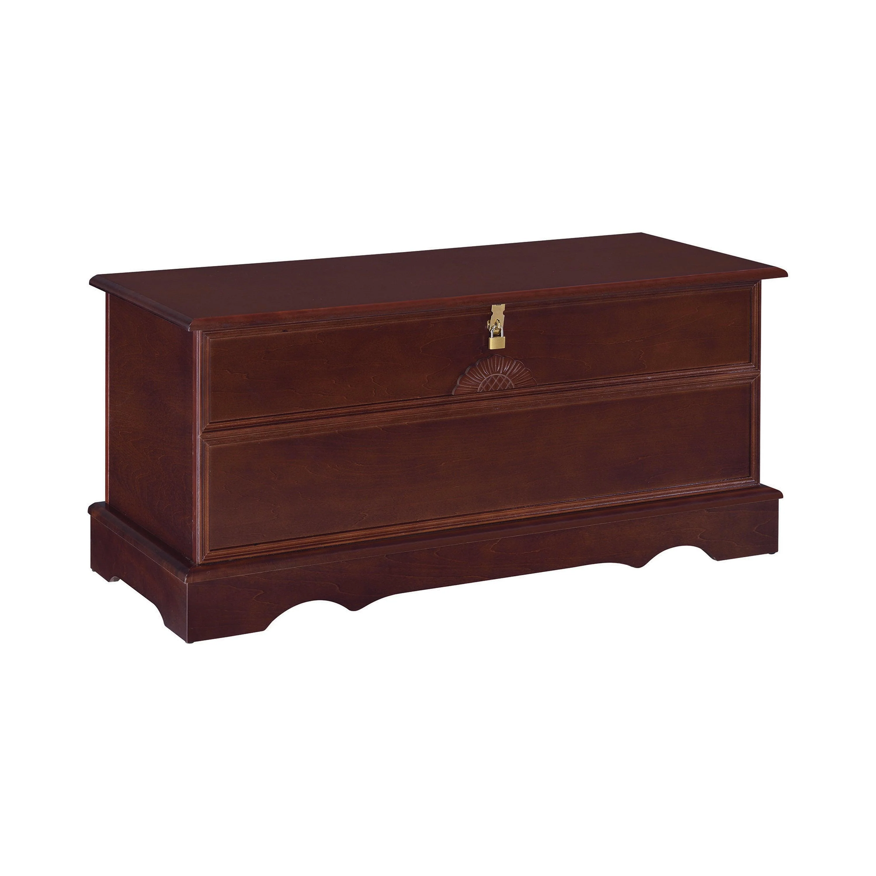Paula Rectangular Cedar Chest Warm Brown - Image 2
