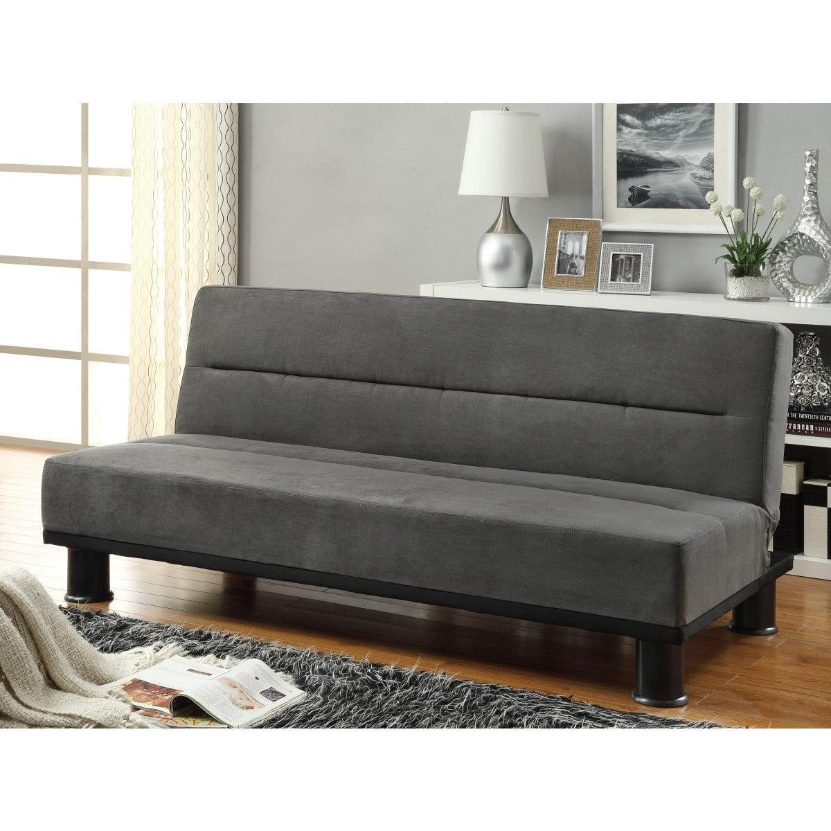 Callie Gray Fabric Elegant Lounger - Image 3