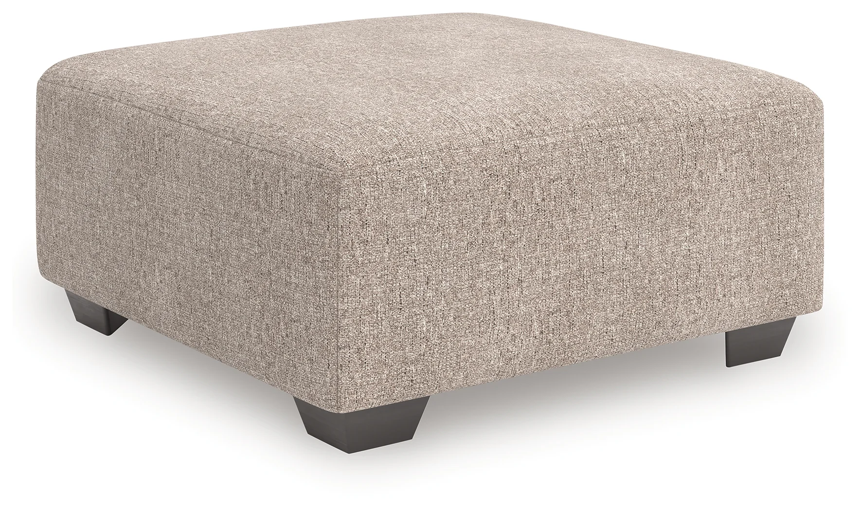 Seyler Lane Hemp Chenille Oversized Accent Ottoman - Image 2