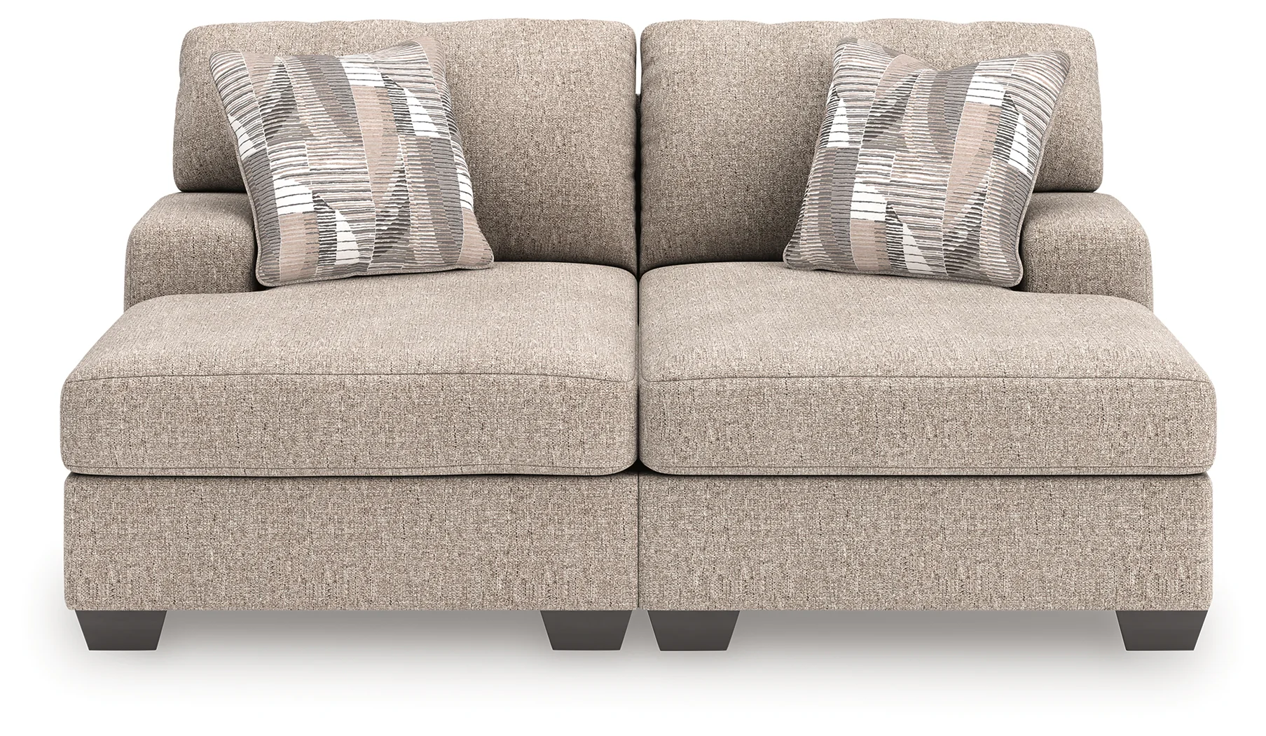 Seyler Lane Hemp Chenille 2-Piece Super Chaise - Image 3